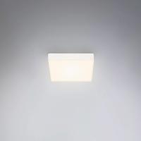 Stropné svietidlo Flame LED, 15,7 x 15,7 cm, biele