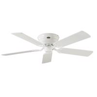 Stropný ventilátor Classic Flat III biely Ø 132 cm