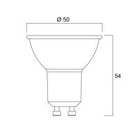 Sylvania LED reflektor GU10 2,2W 3 000K 350 lm dim