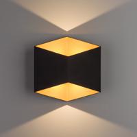 TRIANGLES LED BLACK-GOLD 8141