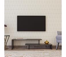 TV stolík OVIT 45x120 cm antracit/číerna