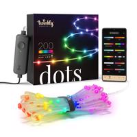 Twinkly Dots LED reťaz RGB, priehľadná, IP44, 10m