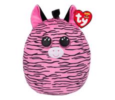 TY Squishy ZOEY ružová zebra 22 cm