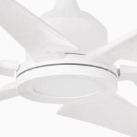 Ventilátor Cies XL pre veľké miestnosti DC biela