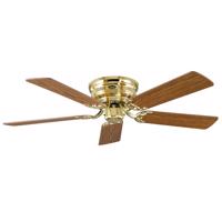 Ventilátor Classic Flat III mosadz leštená 132 cm