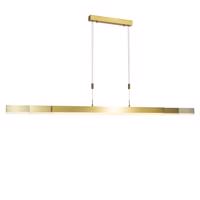 Verstelbare hanglamp goud 150 cm incl LED - Lamba