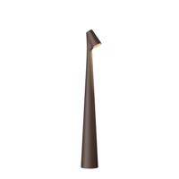 Vibia Africa LED stolová lampa výška 40 cm tmavohnedá