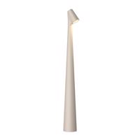 Vibia Africa LED stolová lampa výška 45 cm svetlo béžová