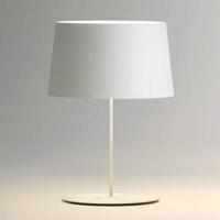 Vibia Warm 4901 stolná lampa, Ø 42 cm, hnedá