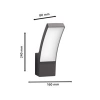 Vonkajšie nástenné svietidlo Philips LED Splay UE