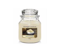 Yankee Candle Yankee Candle - Vonná sviečka COCONUT RICE CREAM stredná 411g 65-75 hod.