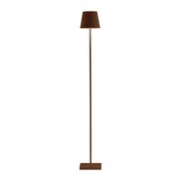 Zafferano Poldina L lampa na batérie IP54 corten