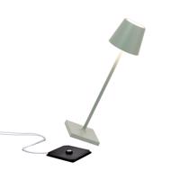 Zafferano Poldina micro lampa batérie IP65 šalvia