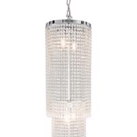 Závesná lampa CR114 sklenený záves 210 cm