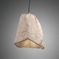 Závesná lampa Rock vo vzhľade kameňa