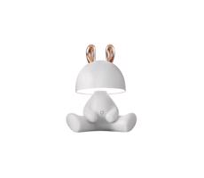 Zuma Line Zuma Line KDR-6301-WH - LED Detská dotyková stolná lampa BUNNY LED/3W/230V